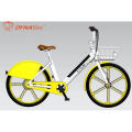 26'' 36V 350W white electric bicycle sharing bike